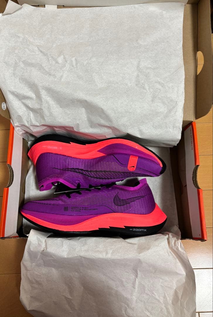 新品未使用‼️［ナイキ］ズームX ヴェイパーフライ ネクスト％　25cm