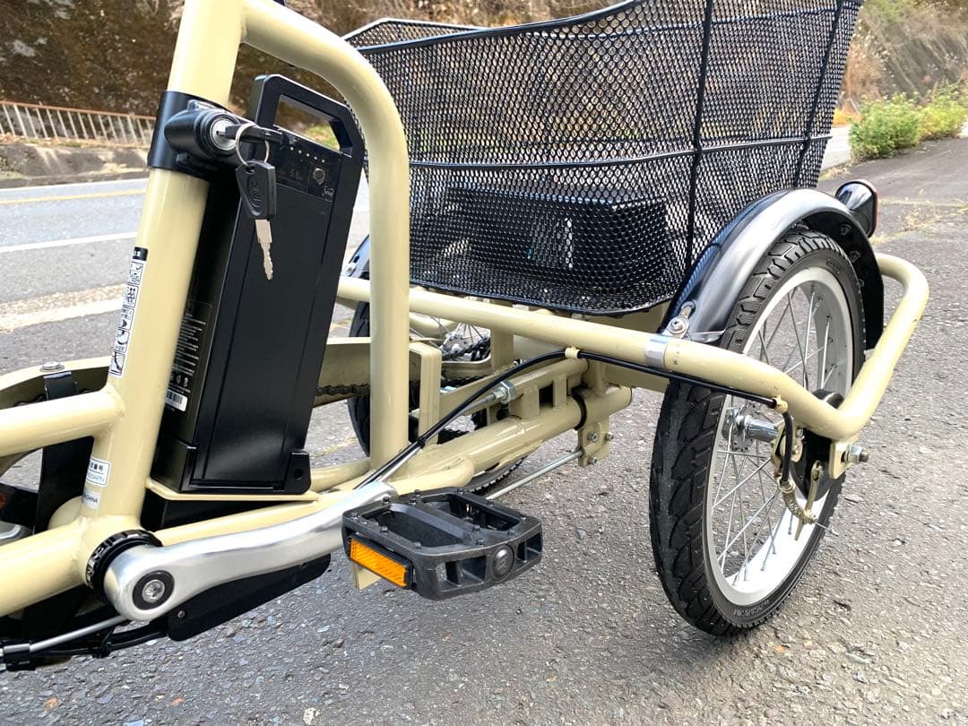 動作確認済 送料無料 電動三輪自転車5.8Ah 8.5Ah 2個付 20-16