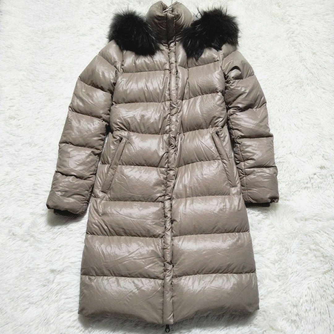 デュベティカ　DUVETICA　フード付き　リアルファー　ダウンコート　38