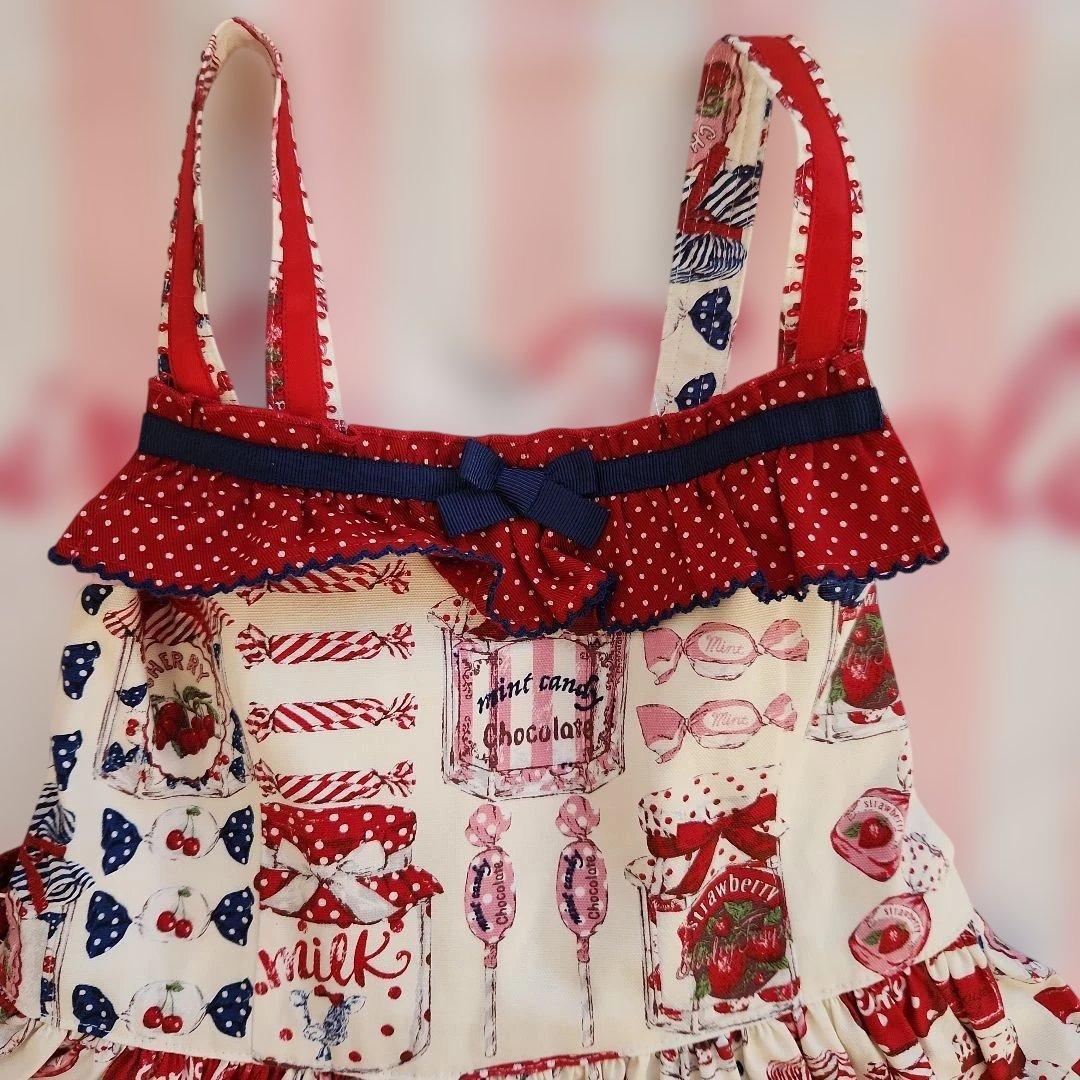 Shirley Temple スイーツ柄ワンピース