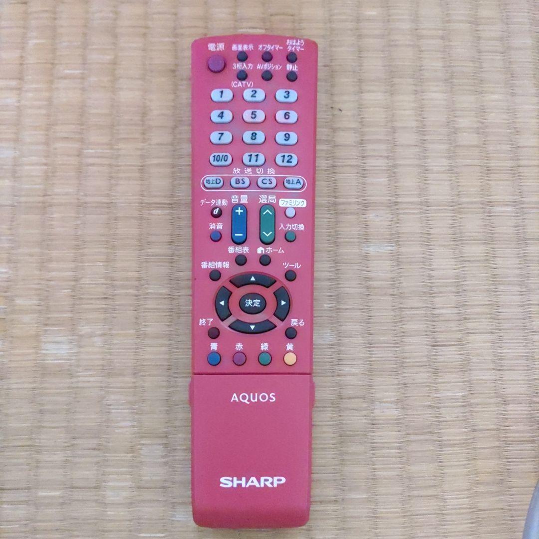 SHARP AQUOS 液晶カラーテレビ LC-19K3