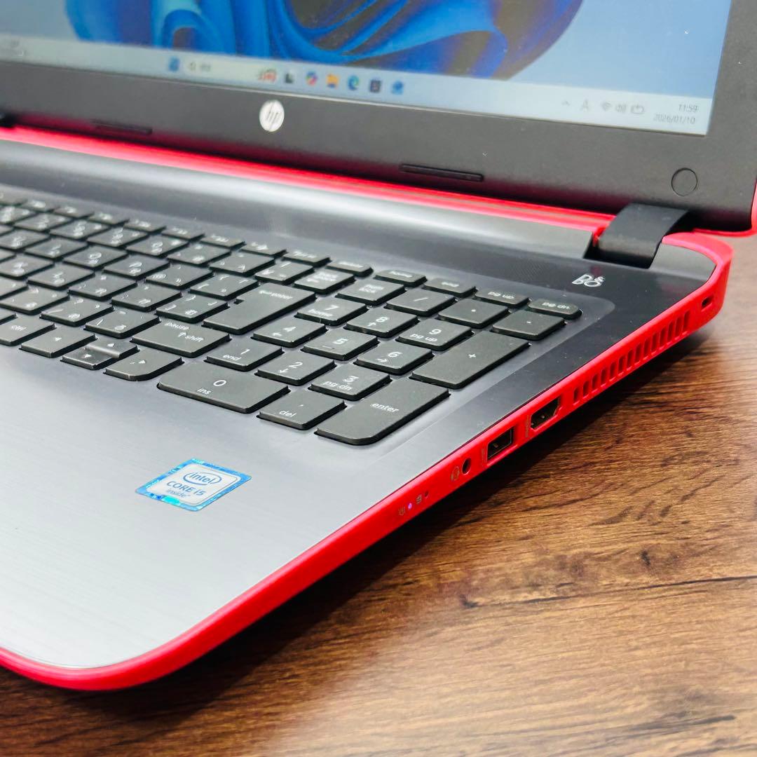 オフィス付きノートパソコン 高速SSD搭載 Windows11設定済み 初心者向