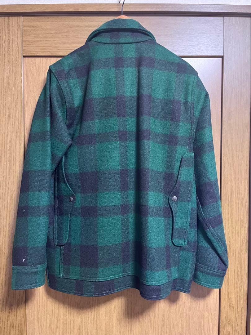 FILSON ウールジャケット バッファローチェック グリーン USA製試着のみ