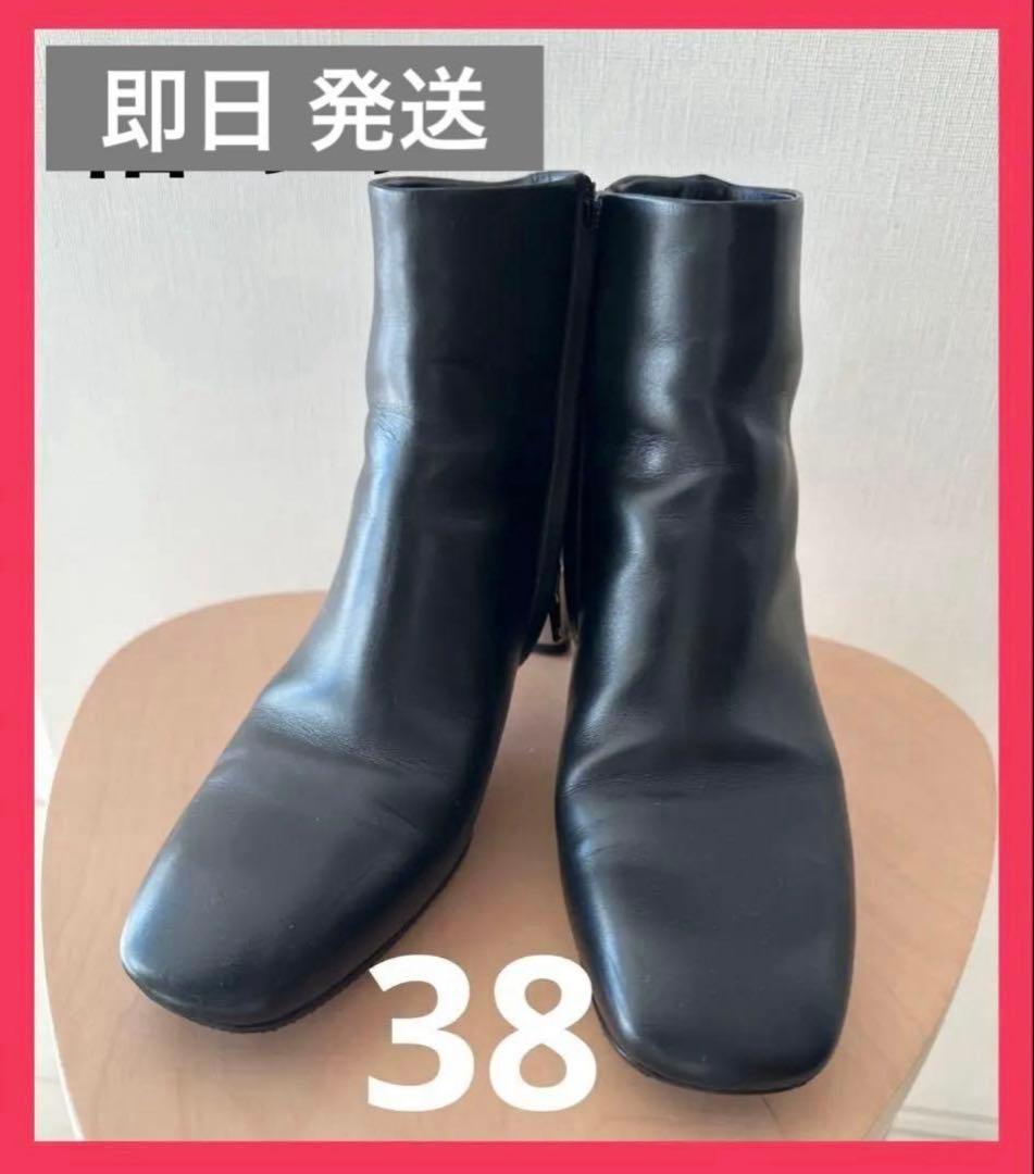 CELINE ショートブーツ 38 24.5cm 美品 BUMBUMセリーヌ