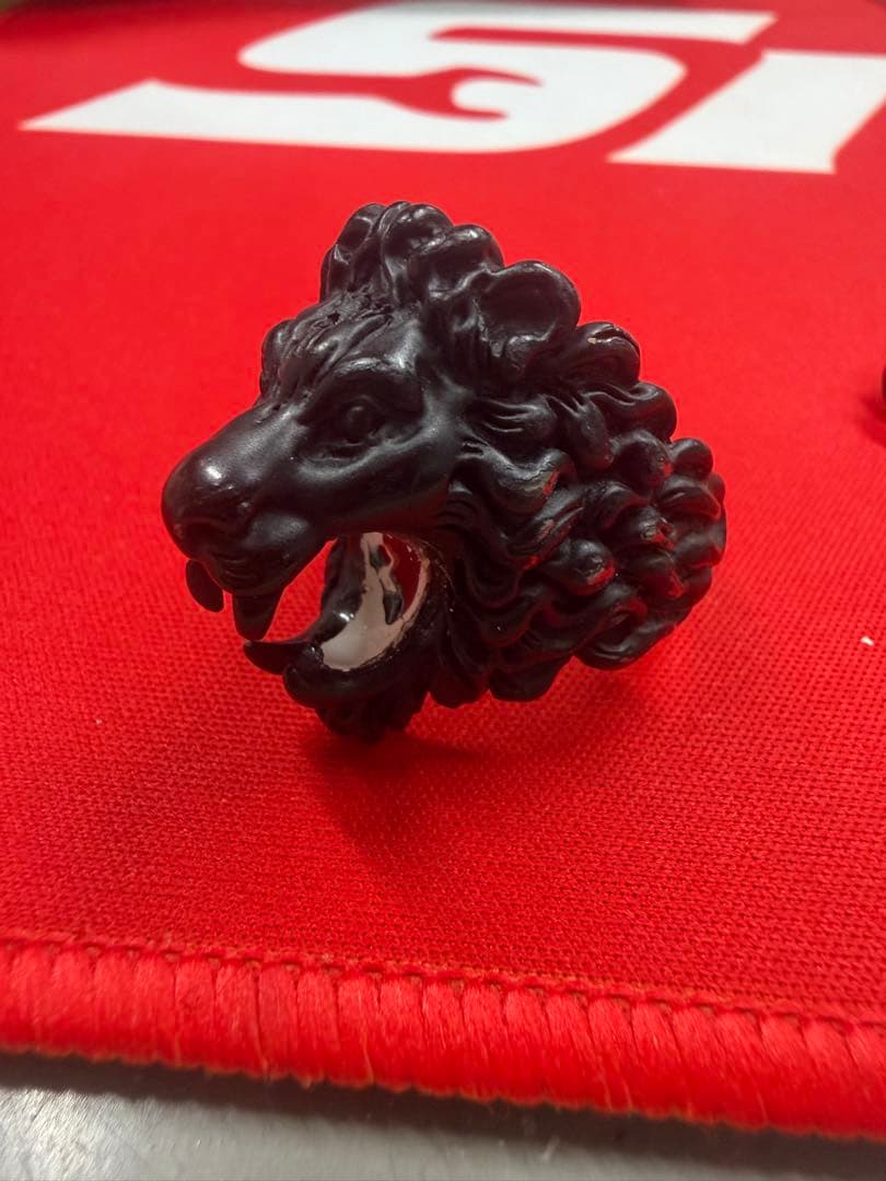 ジャンク品⚠️GUCCIリングライオンヘッド23号