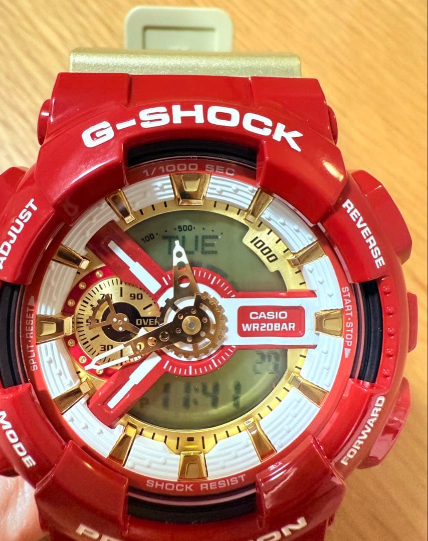 CASIO G-SHOCK アイアンマン GA-110CS