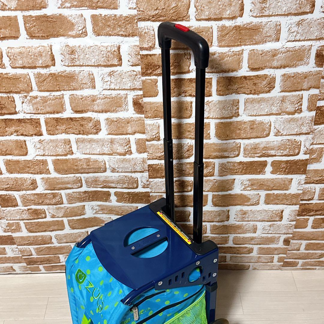 ZUCA トラベルキャリーバッグ 座れる 黒　青　ブルー　ズーカ