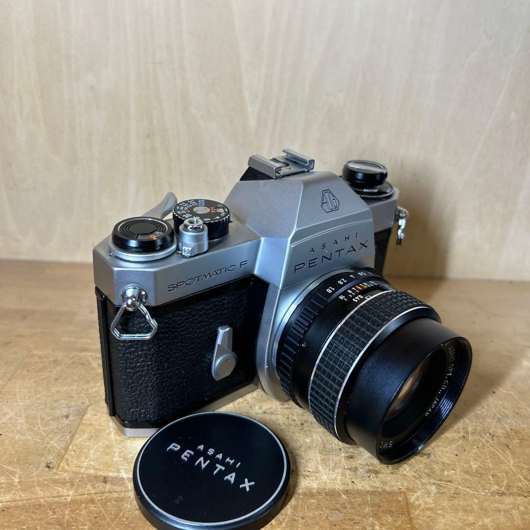 Pentax SPF +SMC Takumar 55 f1.8 完動極美品