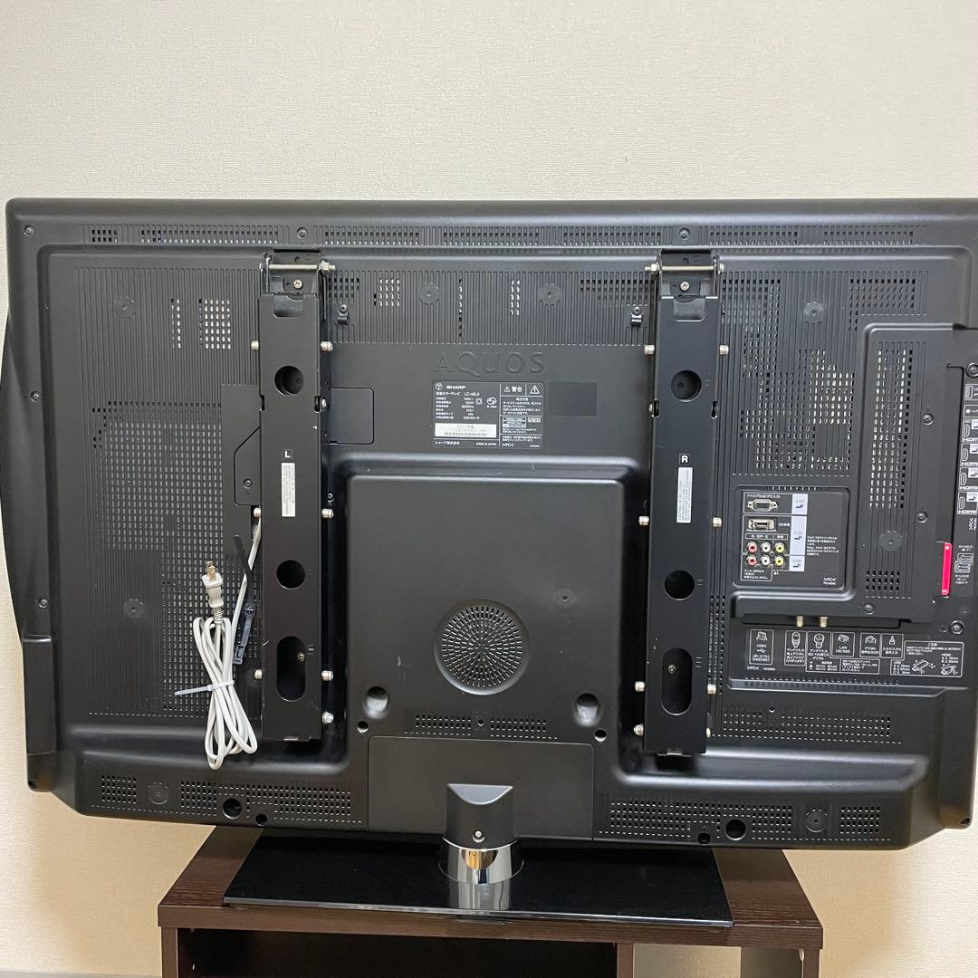関東限定❣️大型TV AQUOS 46型　クアトロン　説明書有り　アクオス　3D