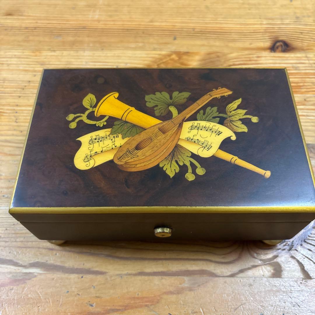 アンティーク　スイス製　REUGE リュージュ　オルゴール　2曲