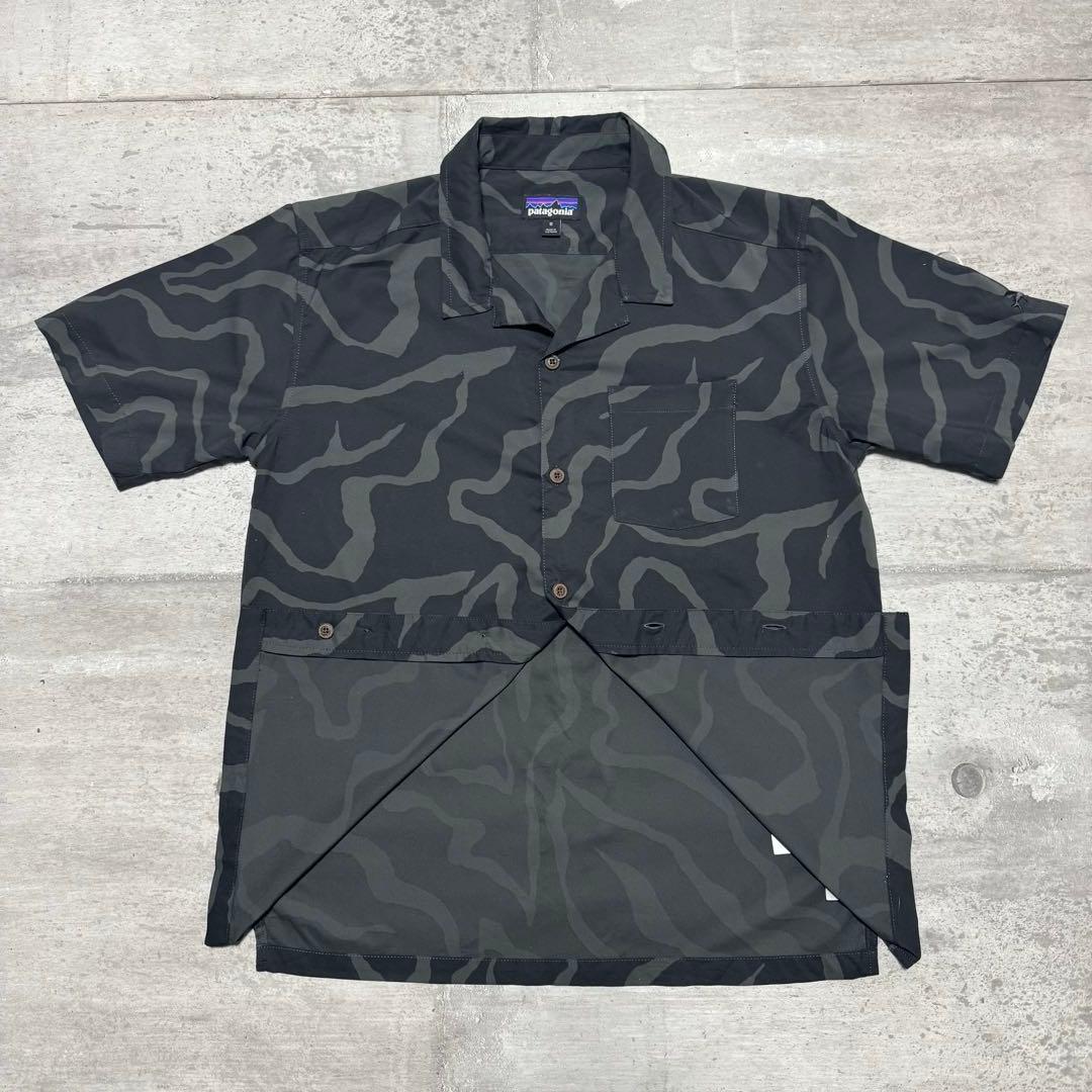 patagonia 18年製 ストレッチプレーニングハイブリッドシャツサーフィン