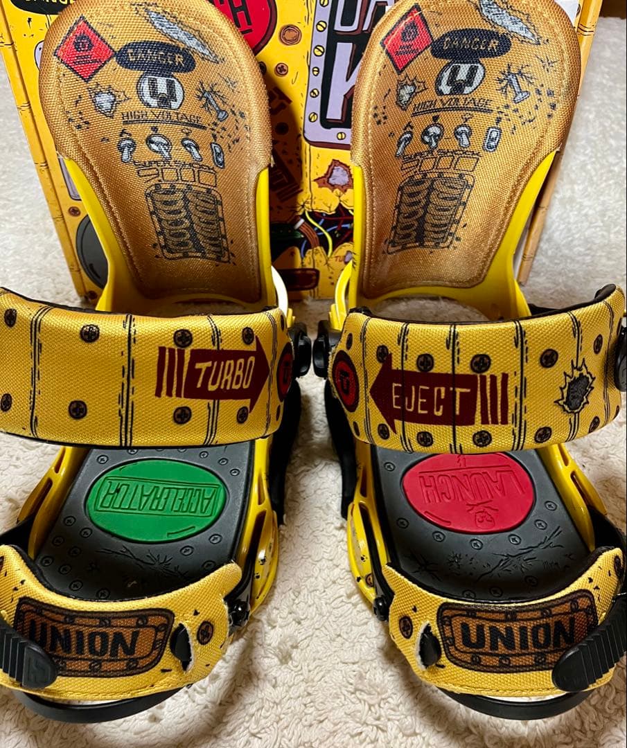 未使用　UNION DANNY KASS ビンディング　フリーラン