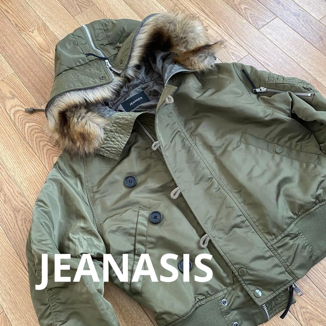 JEANASIS N2B flight jacketジャケット ファー付き ♪