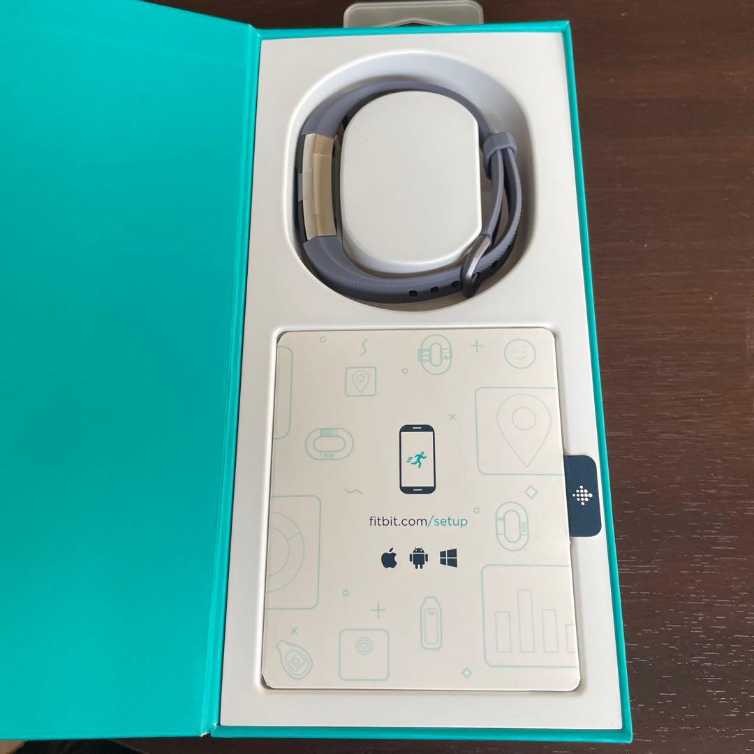 ⭐︎Fitbit alta hr ⭐︎ ブルーグレー　L