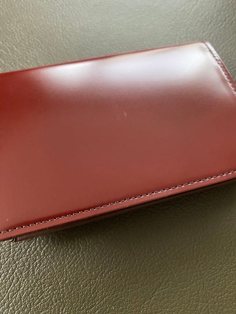 SOMES SADDLE ソメスサドル　コードバン　名刺入れ　ダークブラウン