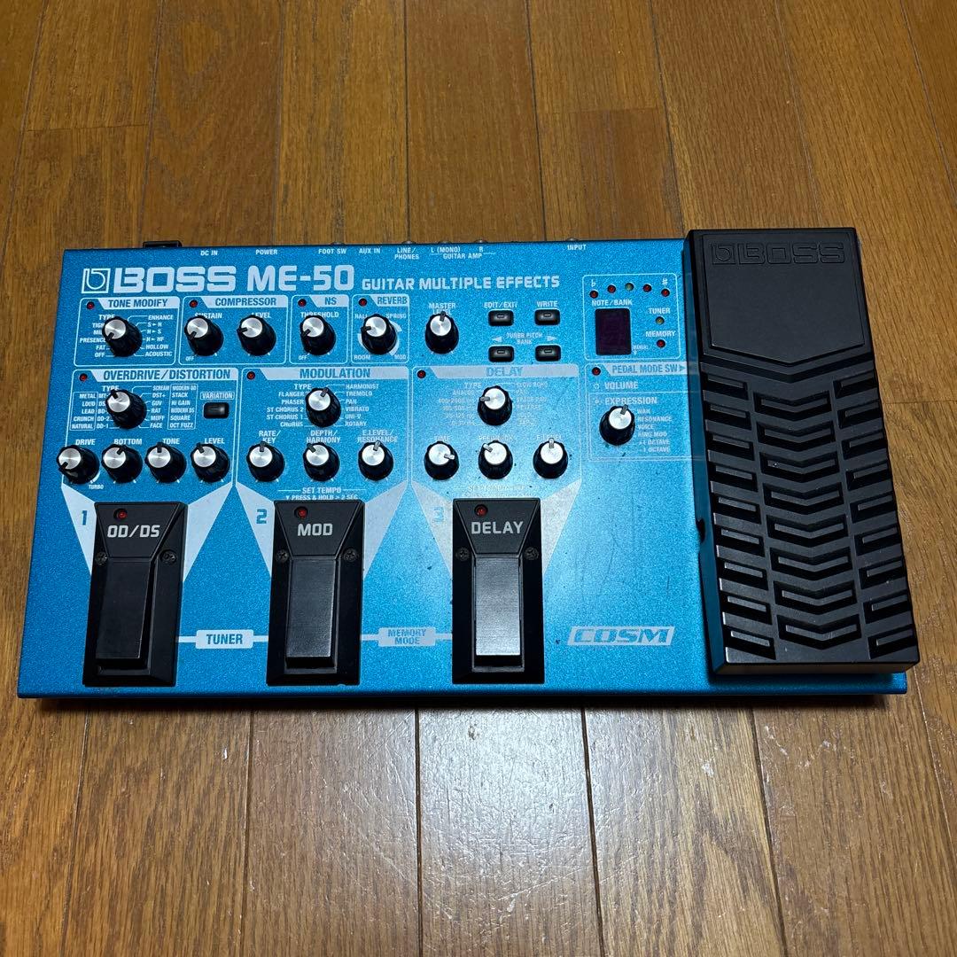 BOSS ME-50 ギター用マルチエフェクター 完動品 純正アダプター付属