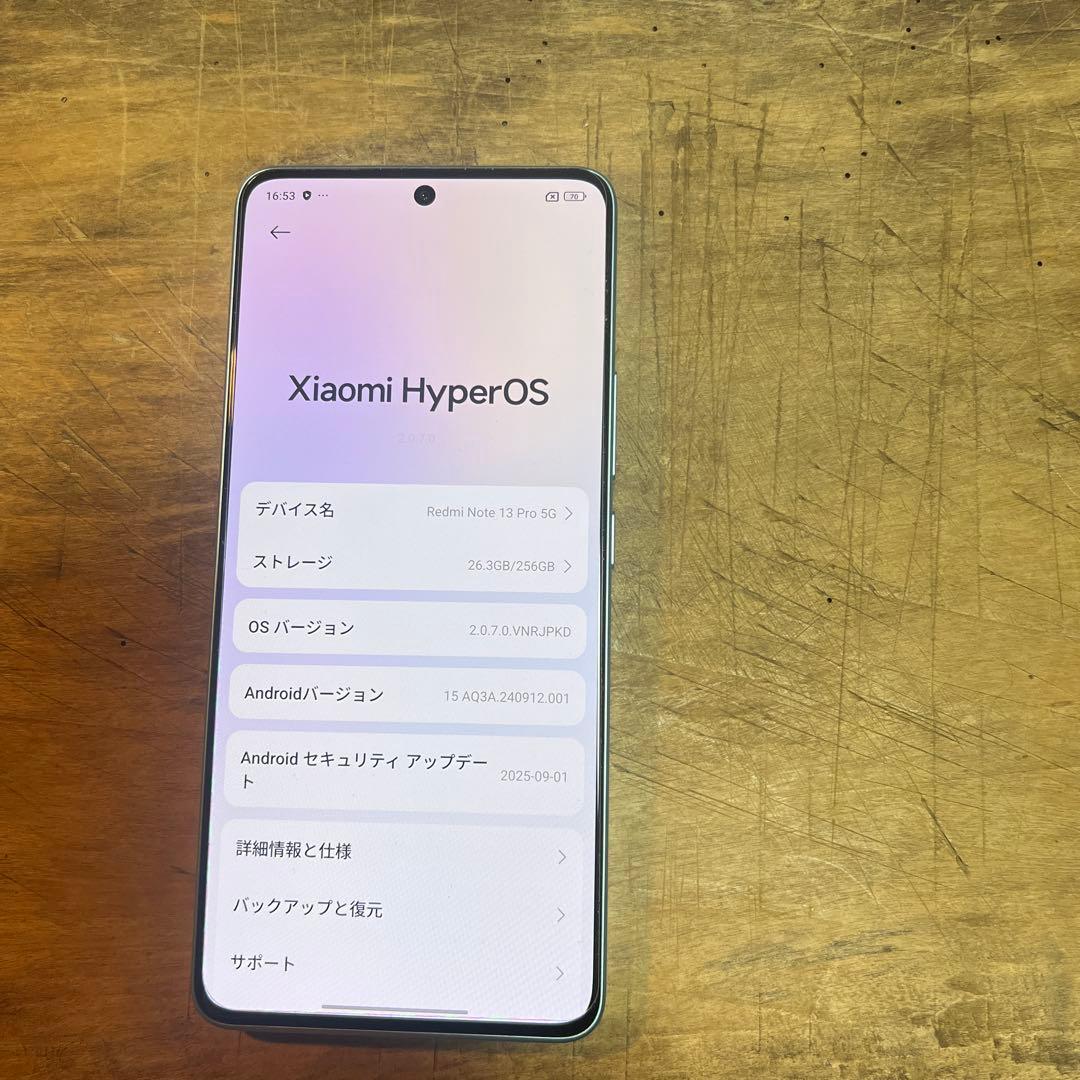スマートフォン本体 Xiaomi Redmi Note 13 Pro 5G