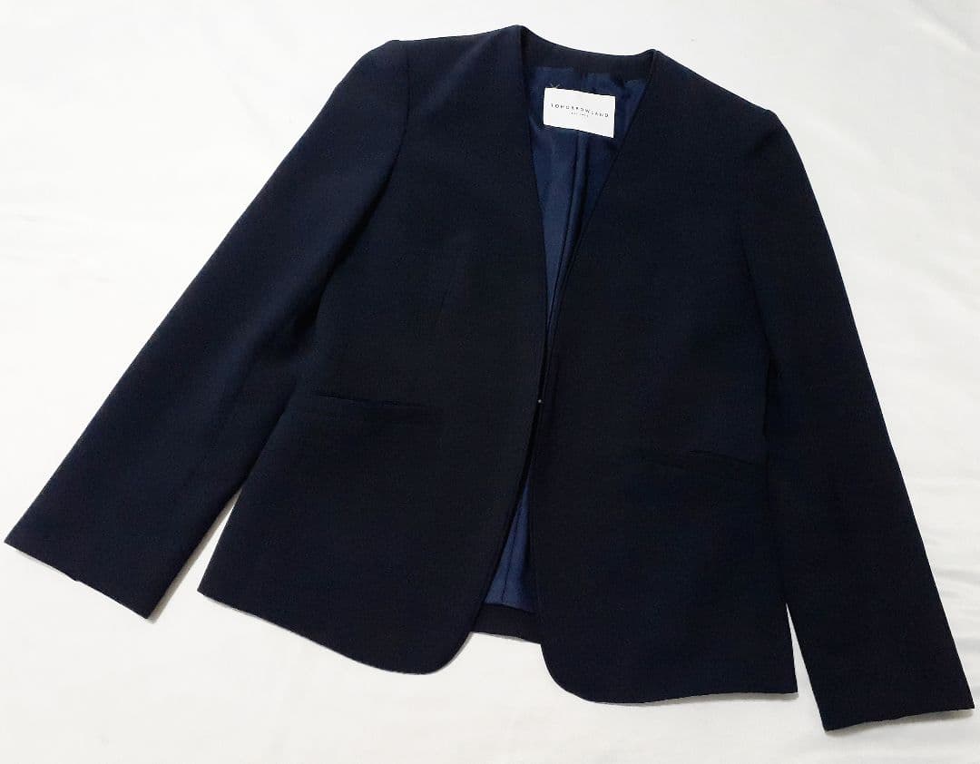 Ballsey ドライダブルクロス ノーカラージャケット パンツ セットアップ