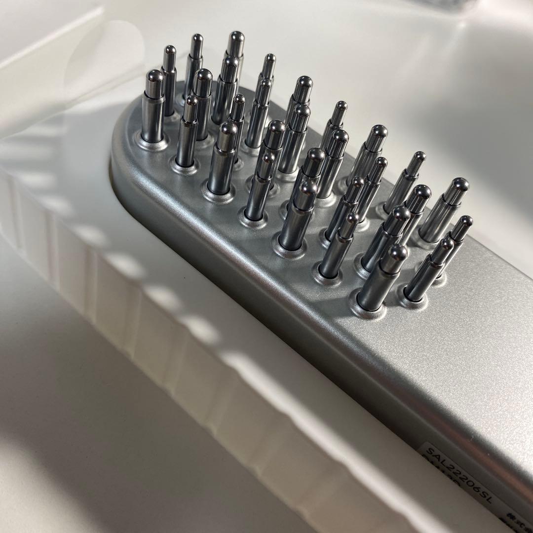 SALONIA EMS リフトブラシ シルバー 美顔器