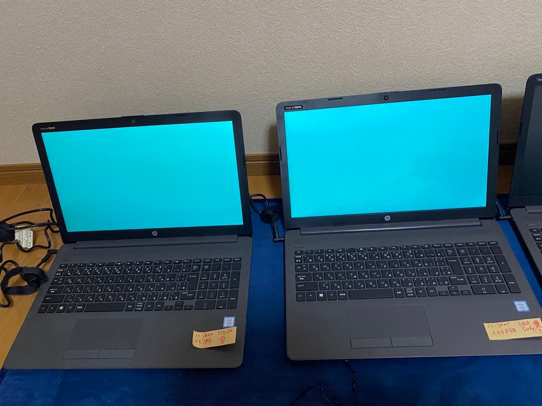HP 250G7 i3 7020U 8GB 500GB 4台セット