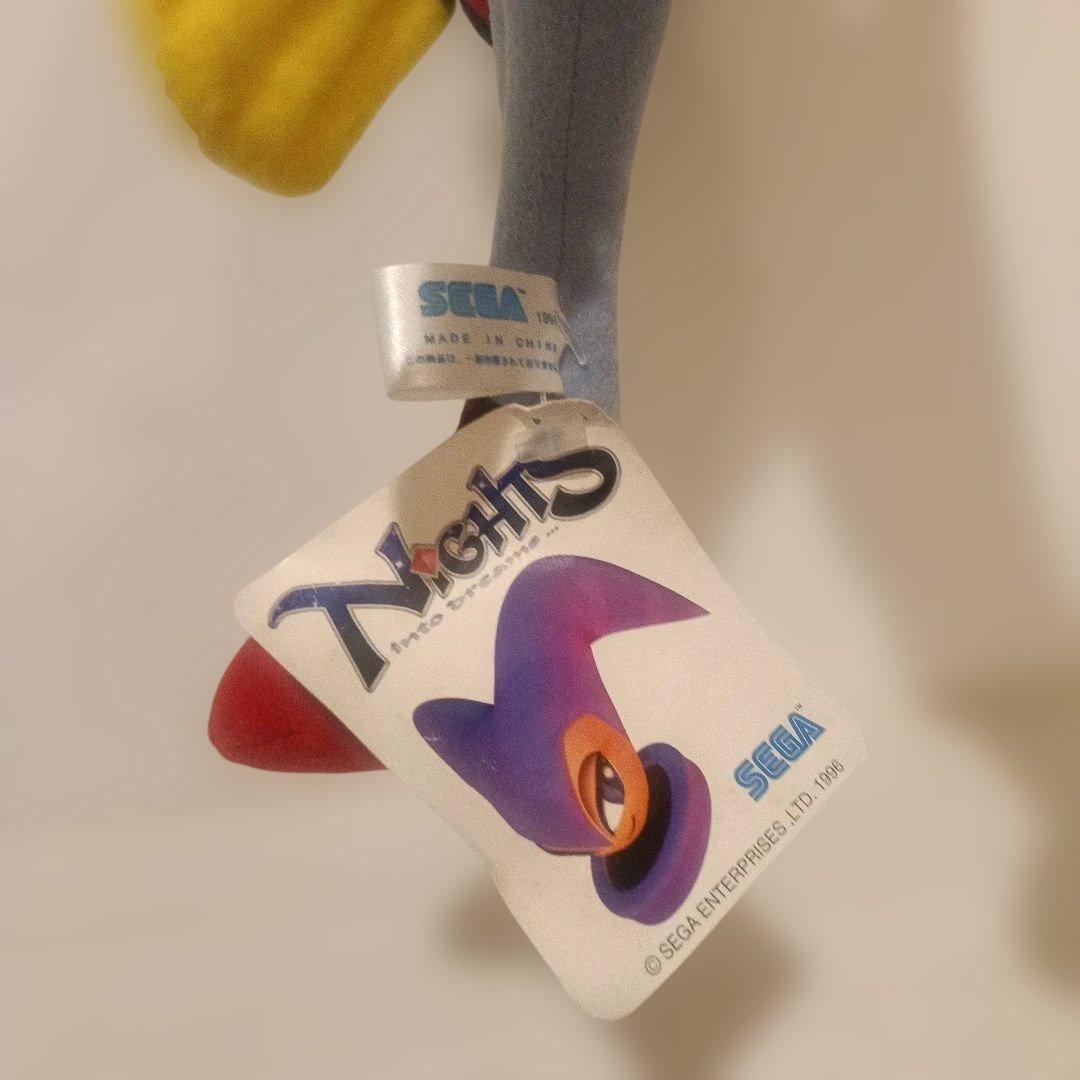 セガ　nights リアラ　ぬいぐるみ　タグ付き　ナイツ