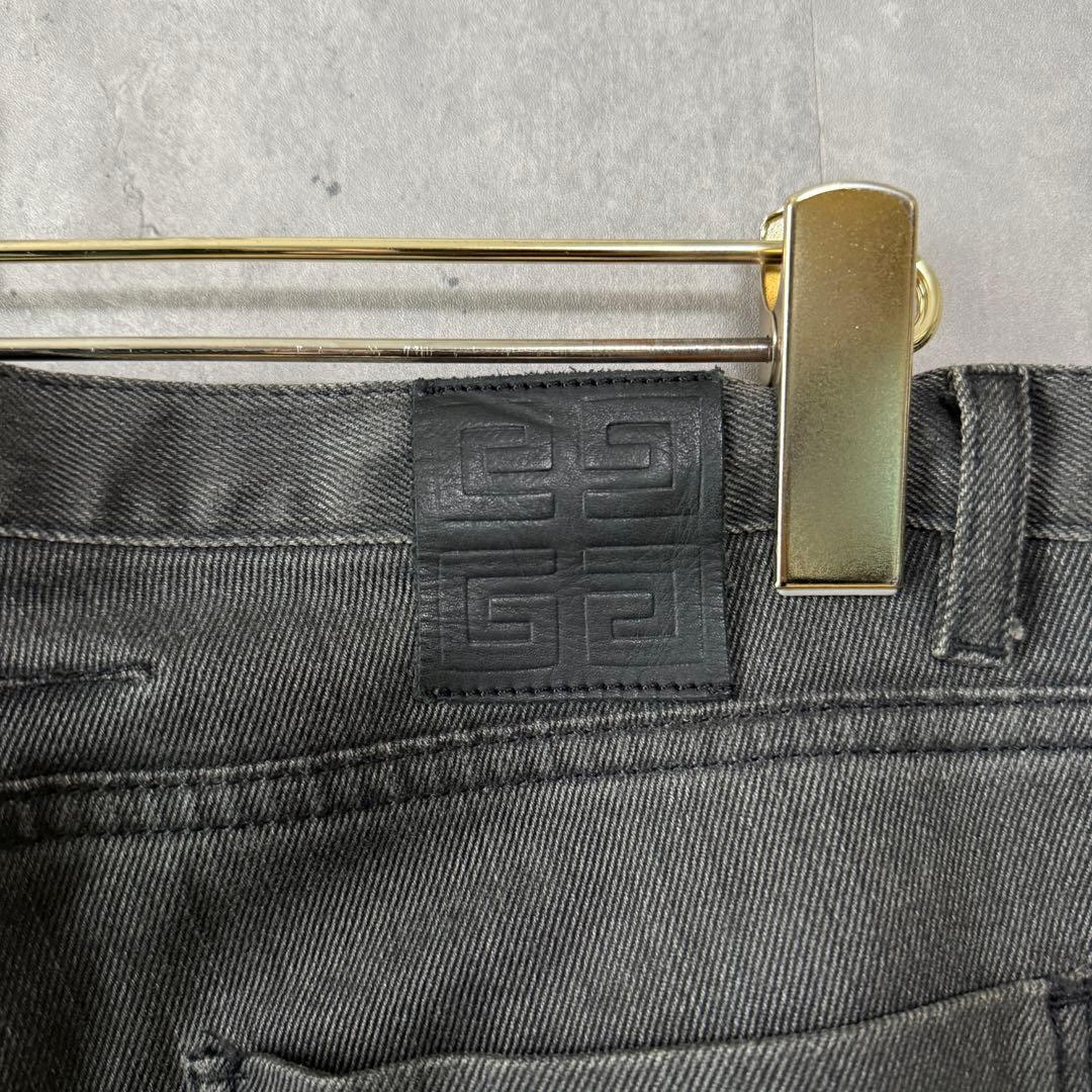 ジバンシィ GIVENCHY 名作 スター スタッズ ストレッチデニムパンツ