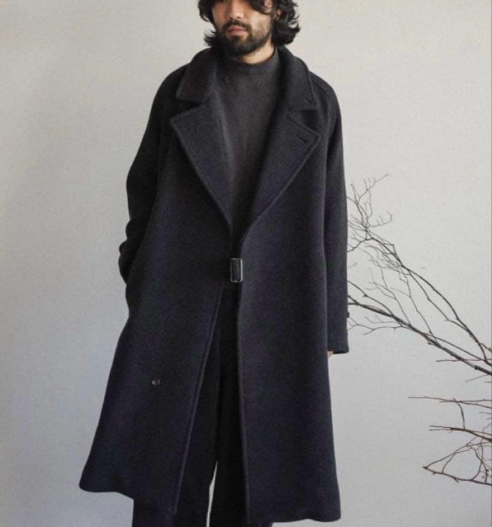 た*】様 shiun TIELOCKEN MELTON COAT Sサイズ