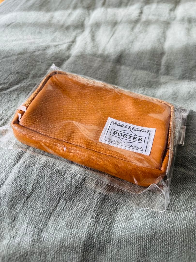 ポーター　フリースタイル　マルチケース　キャメル