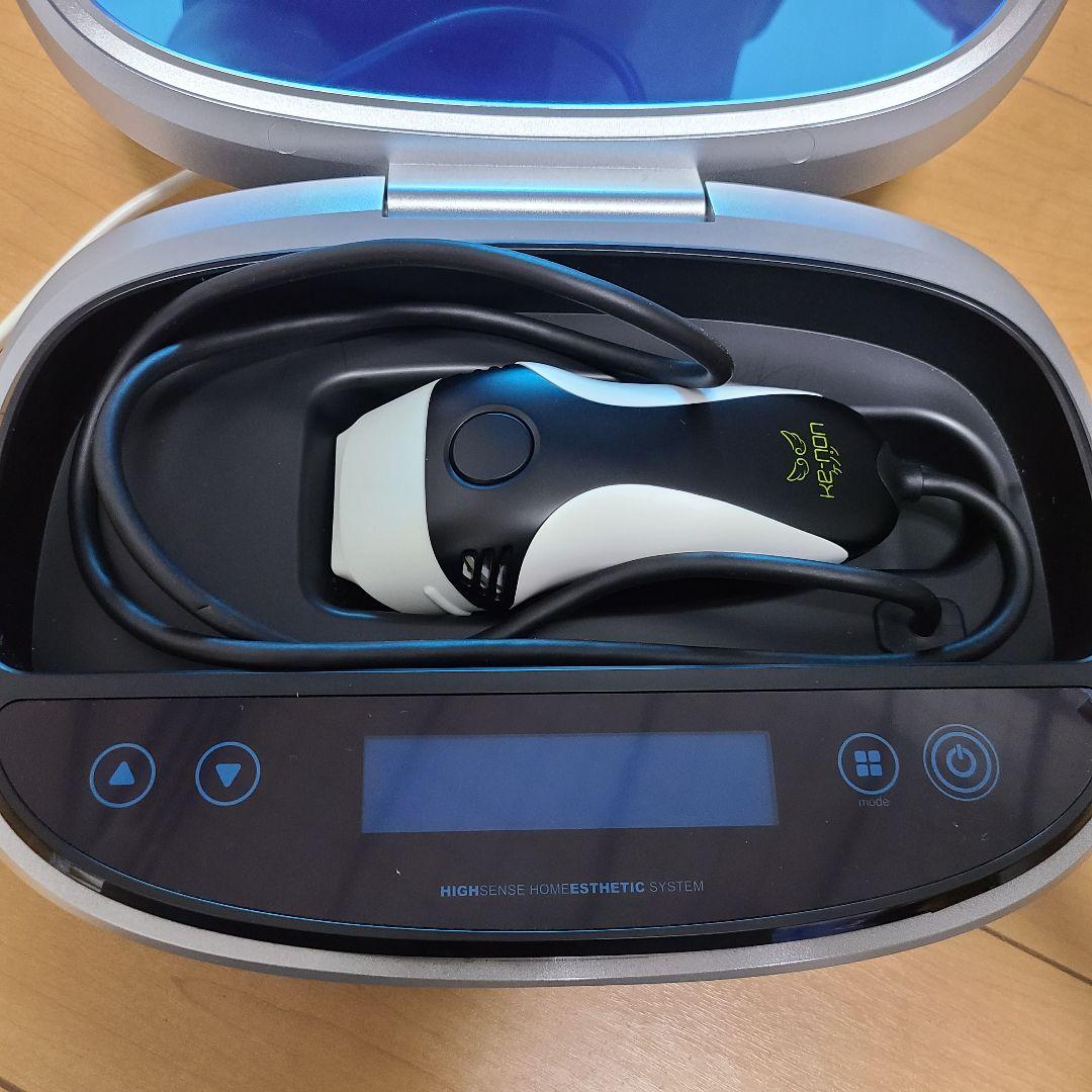 ケノン ver.8.6 フラッシュ式脱毛器 マットブラック スーパープレミアム2