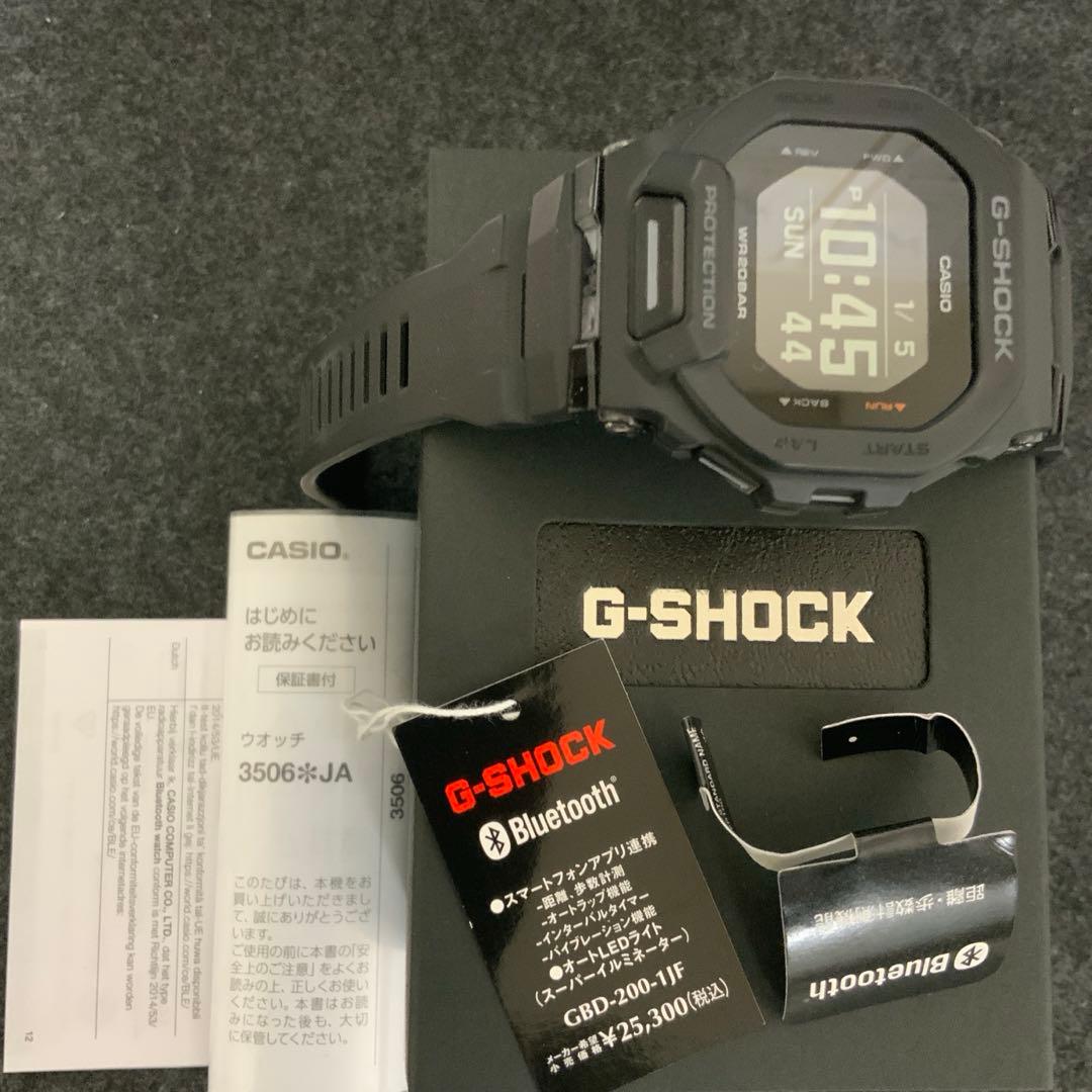 時計 CASIO G-SHOCK GBD-200-1JF
