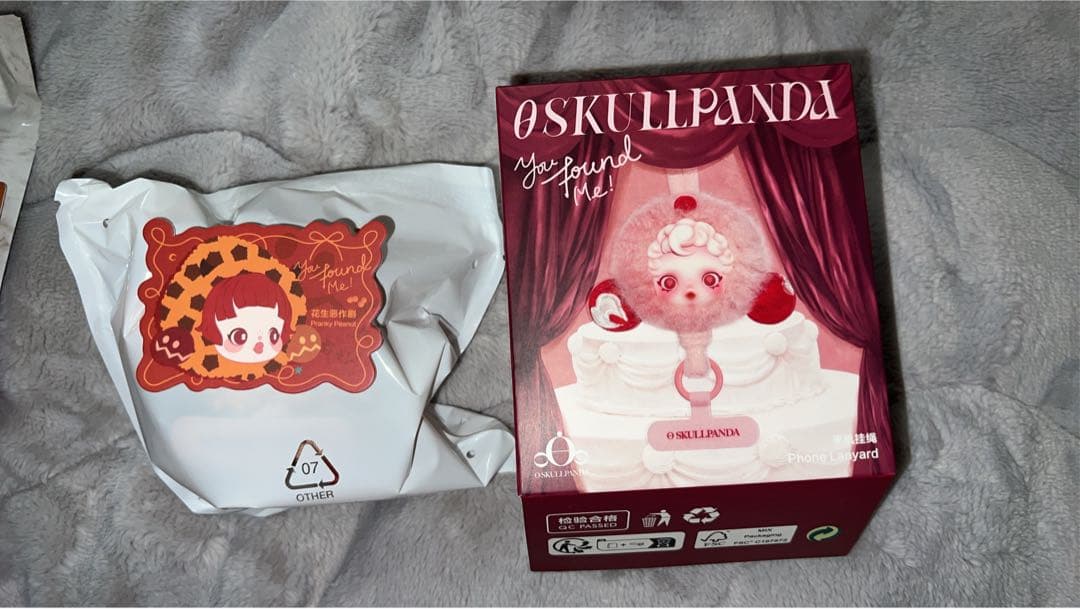 SKULLPANDA You Found Me! ピーナッツ　3点セット