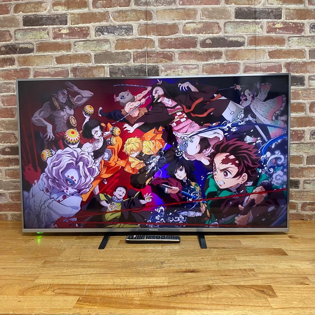 ハイセンス 50V型 4K液晶テレビ 50A6500 スマートテレビ 動画アプリ