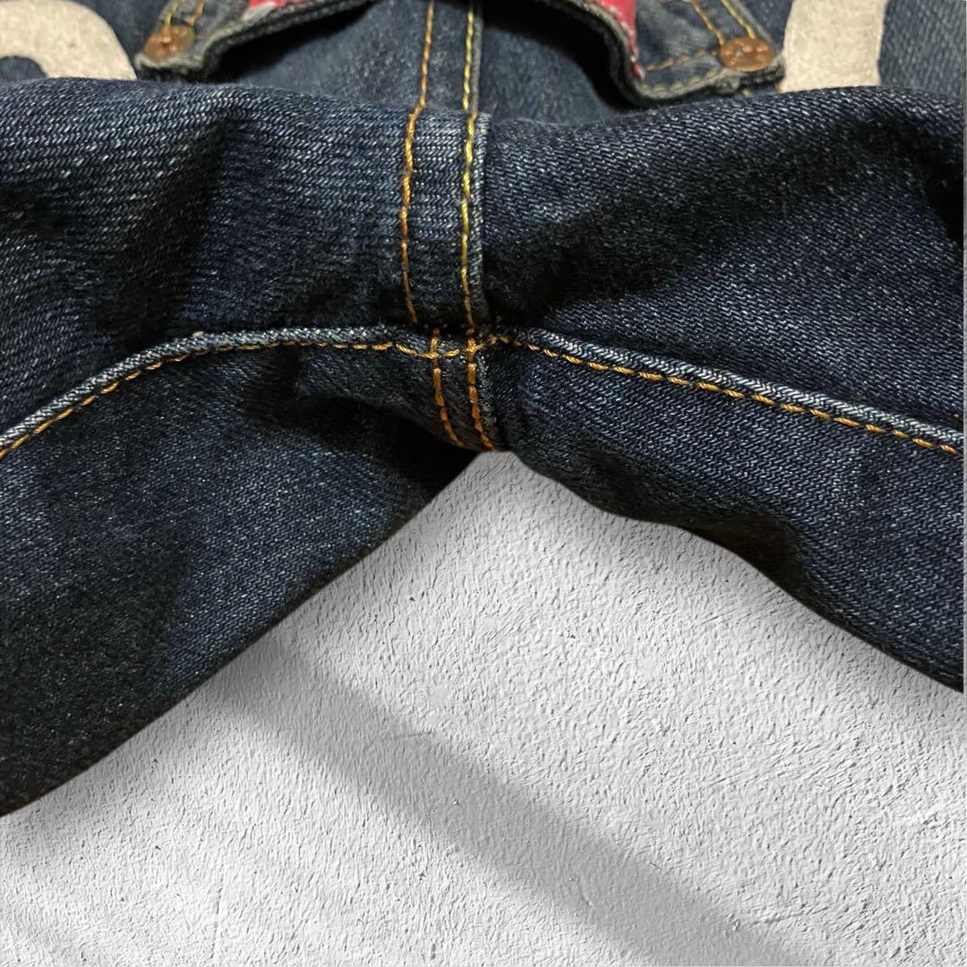 【超希少】EVISU PARISサントノレ本店限定モデルシンチバックW34 濃紺