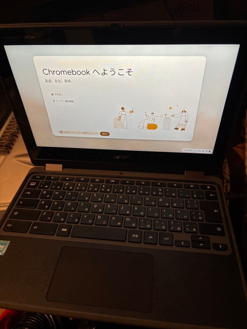 【中古】Acer Chromebook 本体 セット一式