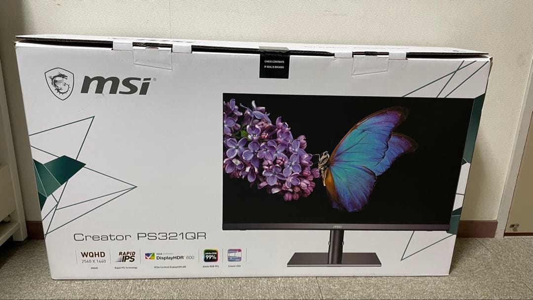 r*u様 MSI Creator PS321 Series 本体