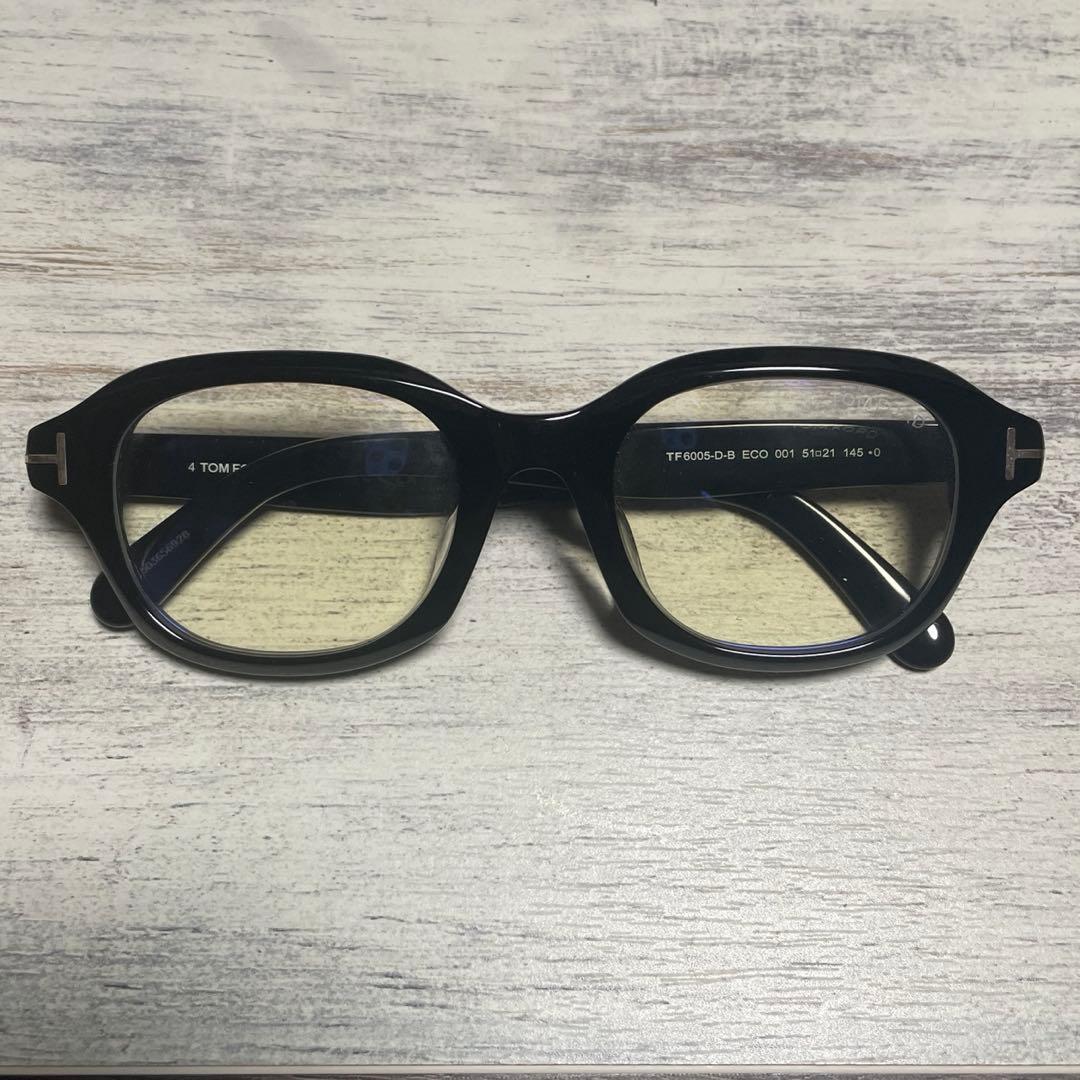 【TOM FORD】 TF6005-D-B ECO 001（ブラック） 51