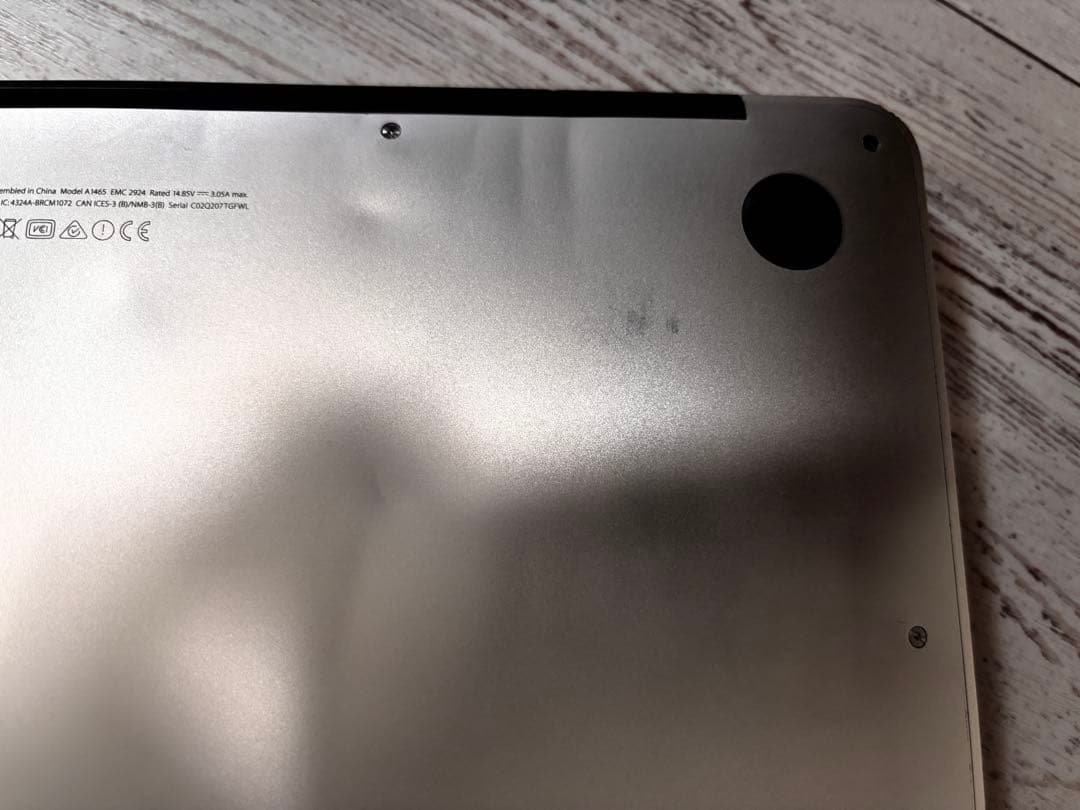 MacBook本体 MacBook Air early 2015 11inch