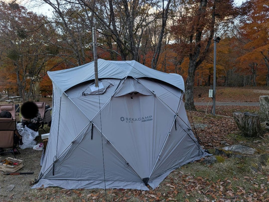 SEKACAMP シェルタードームテント 1度使用のみ 美品