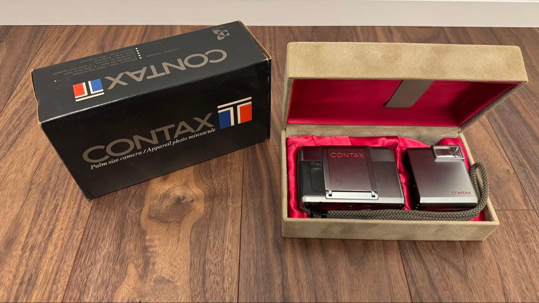 CONTAX T コンタックス フィルムカメラ 初代 動作品 作例あり