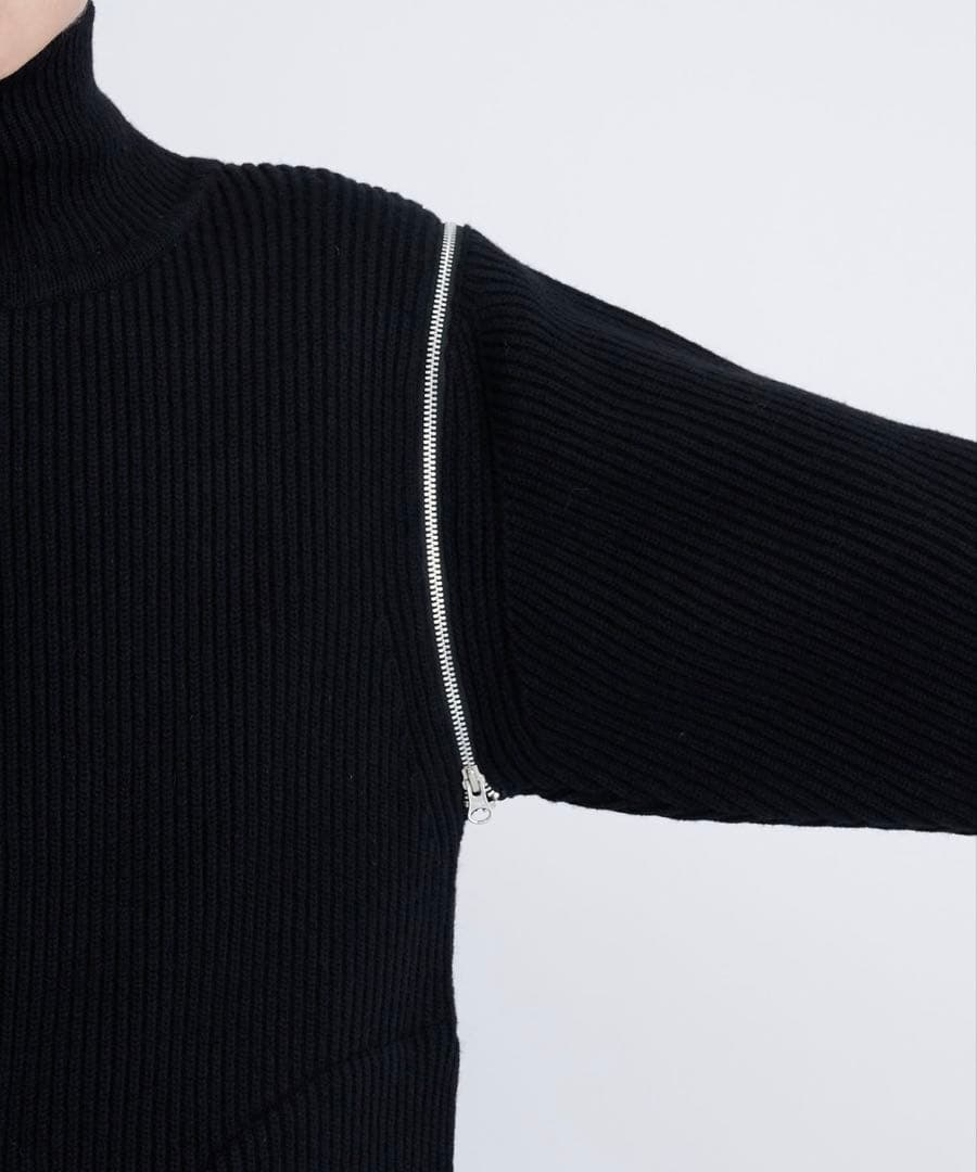 jieda 2ウェイ　ドライバーズニット グレー 2023FW