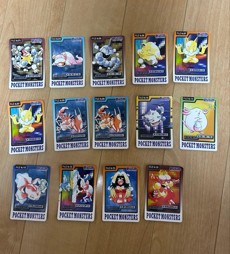 ポケットモンスター　カードダス + フルカラーコレクション　フィギュア