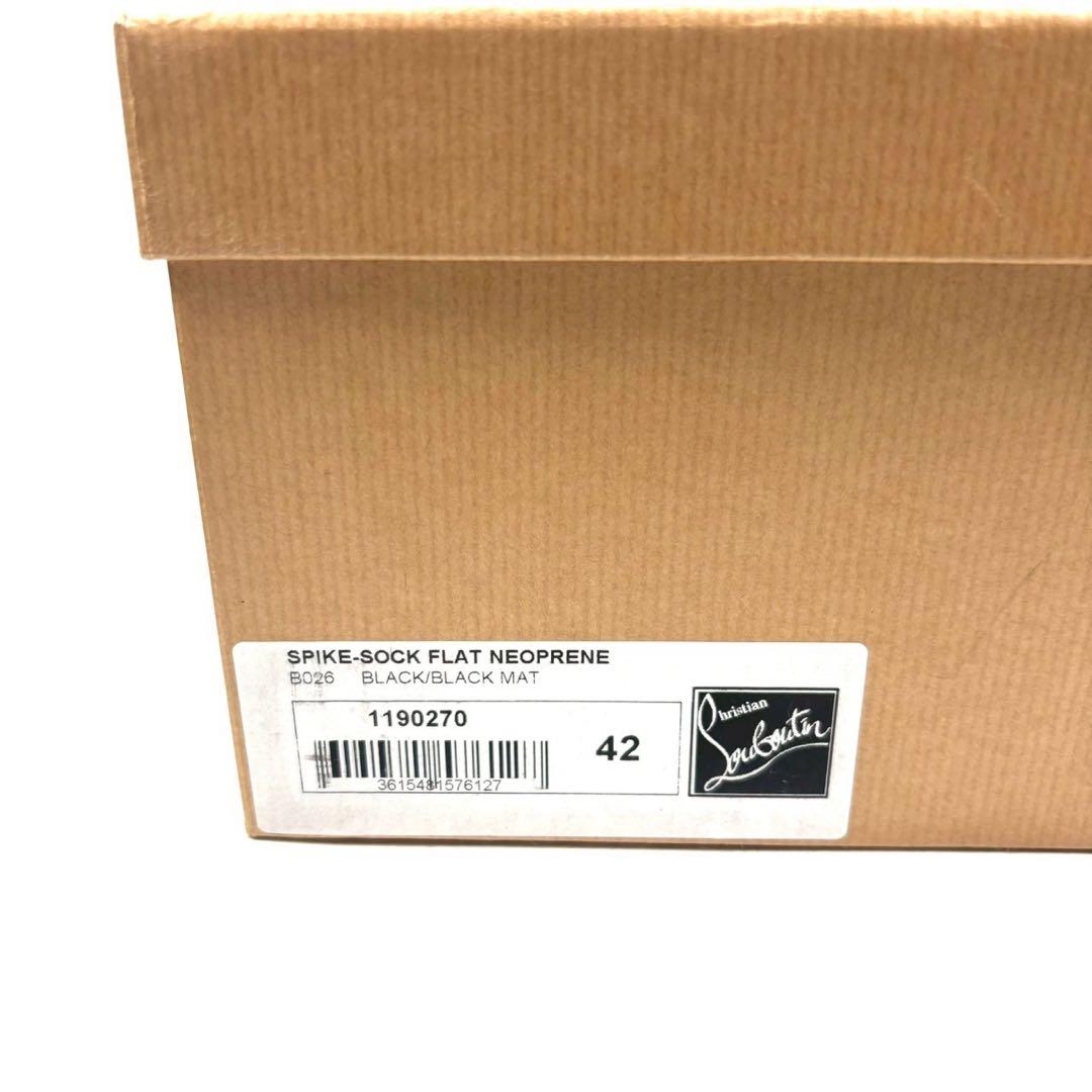 クリスチャンルブダン　スニーカー　スパイク　42