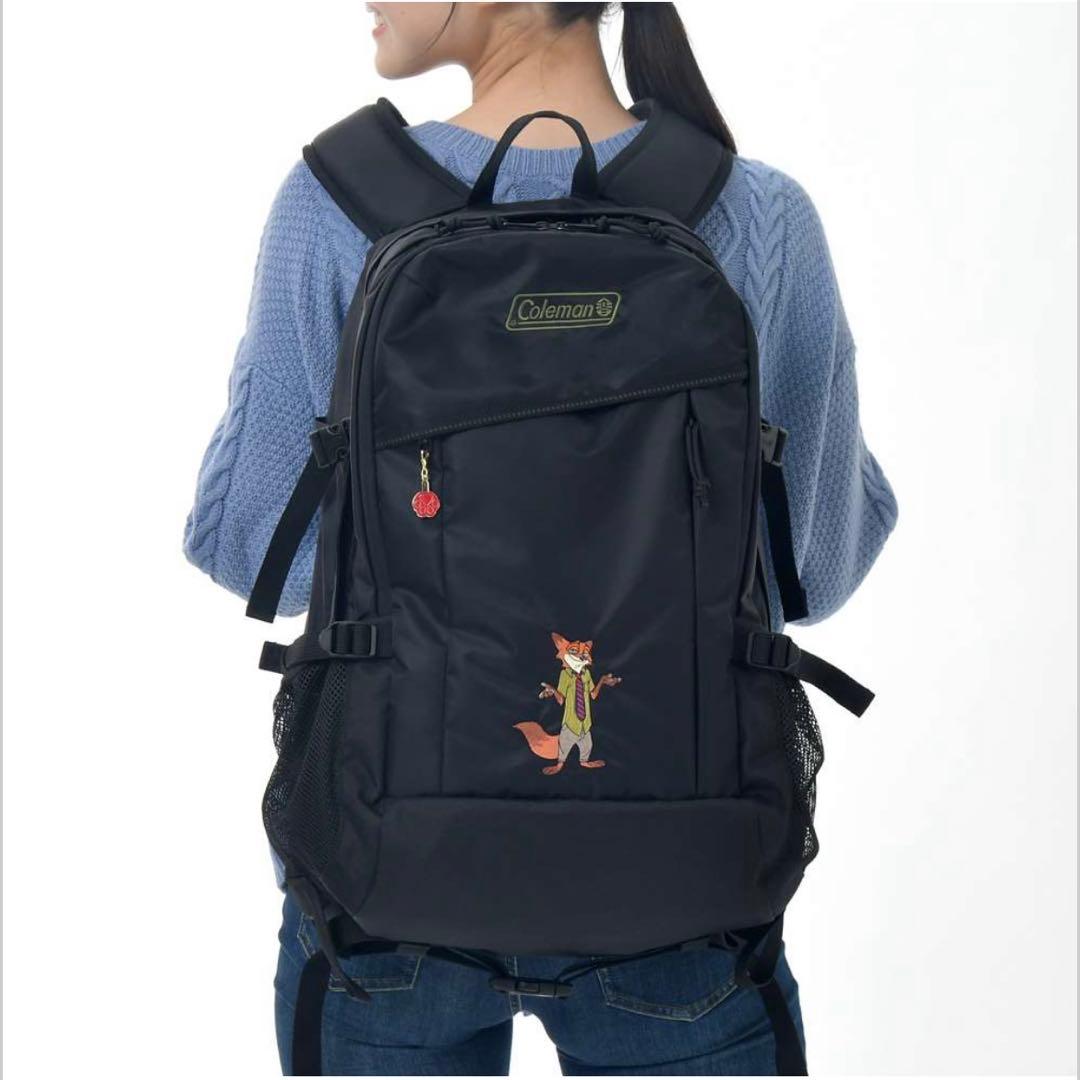 Coleman ニック・ワイルド リュックサック 33L チャーム付き 刺しゅう