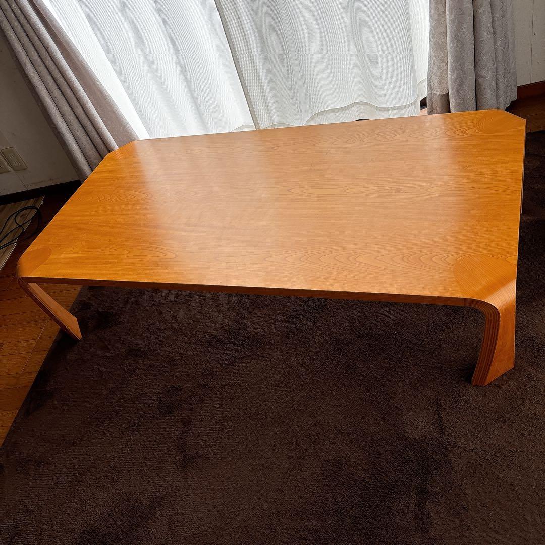 Sakanai様 リクエスト品】天童木工 乾三郎 ケヤキ ローテーブル W150