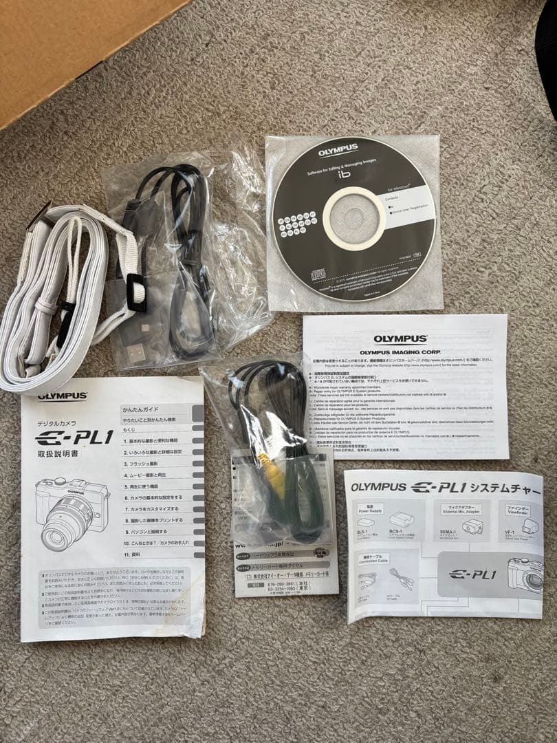 デジタルカメラ OLYMPUS PEN E-PL1 DOUBLE ZOOM KIT