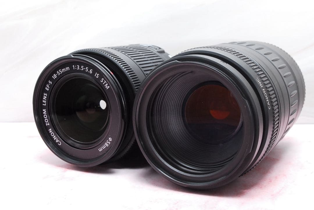 高画質✨Canon Kiss X7✨Wレンズセット✨超望遠&標準レンズ