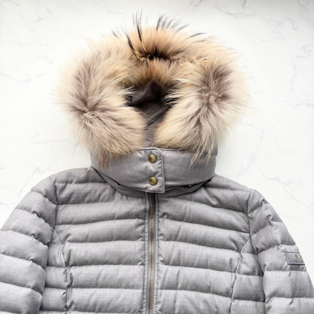 タトラス Rライン プリムラ ダウンコート ロロピアーナ グレー 03 L