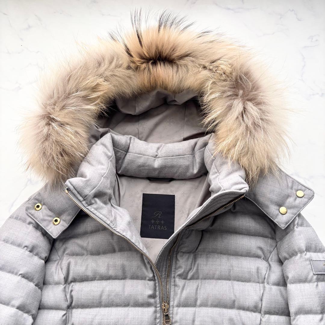 タトラス Rライン プリムラ ダウンコート ロロピアーナ グレー 03 L