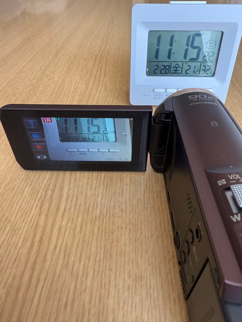 Panasonic ビデオカメラ HC-V550M ブラウン