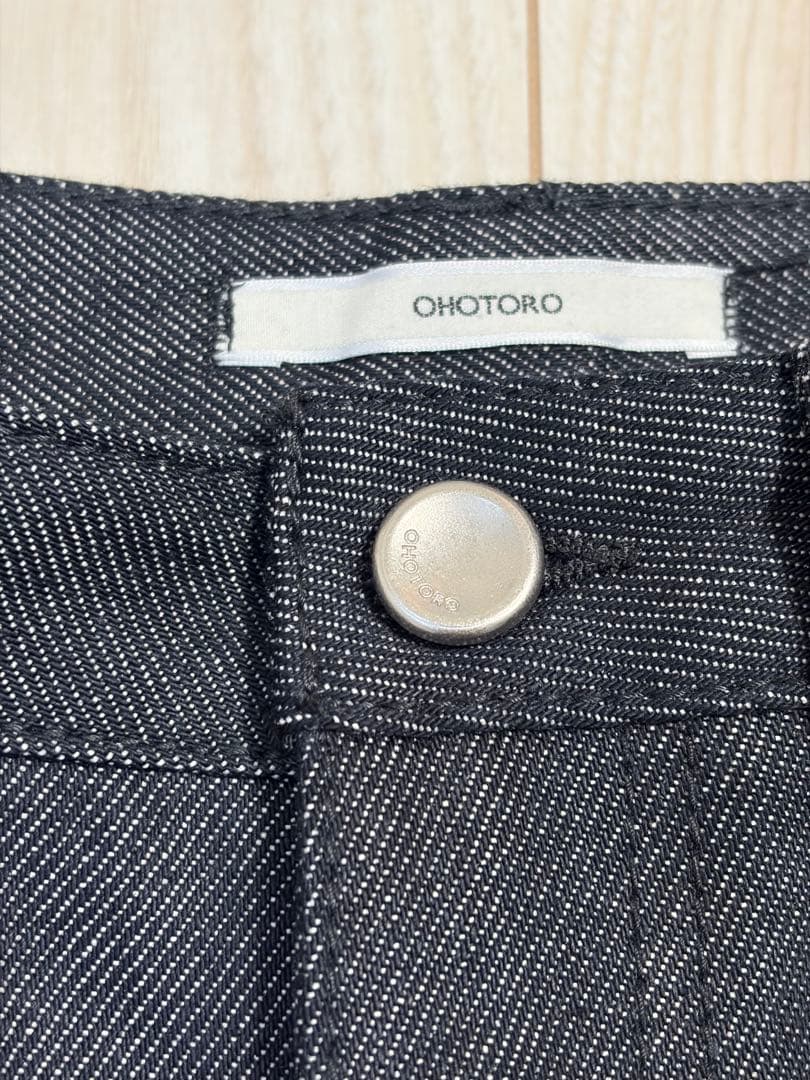 ［OHOTORO ］ Loom Indigo Jeans